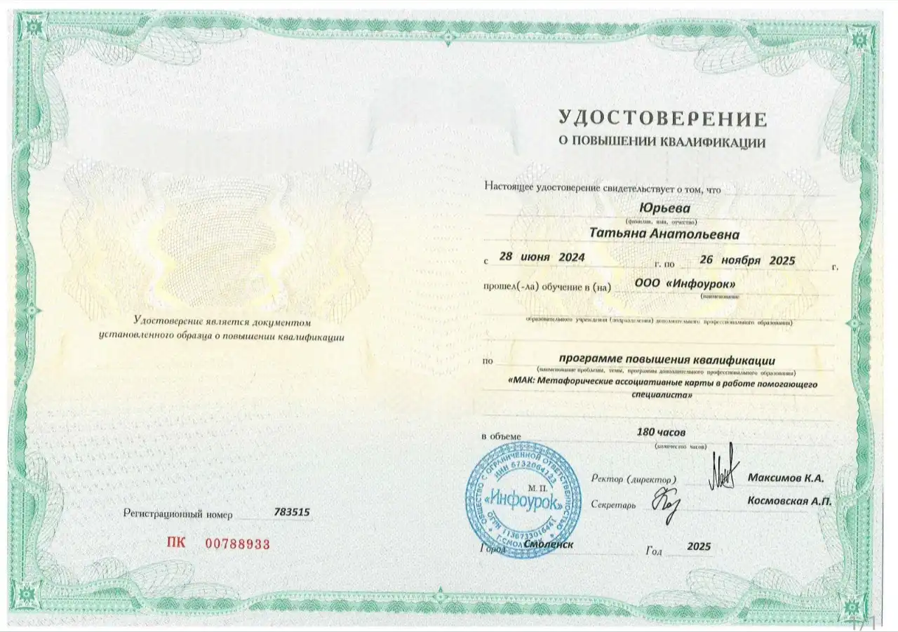Метафорические ассоциативные карты